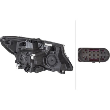 SCHEINWERFER HELLA MERCEDES VITO/V-KLASSE 14 1EL 011 284-871