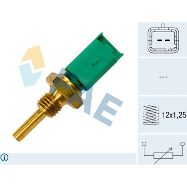 FAE Sensor, Kühlmitteltemperatur 33700 FAE Sensor, Kühlmitteltemperatur 33700