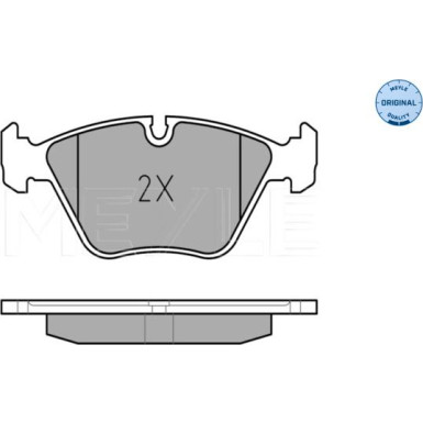 Bremsbelagsatz Bmw P. E32/E34 252096820 Bremsbelagsatz Bmw P. E32/E34 252096820