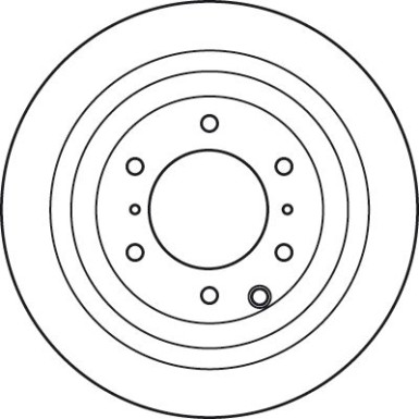 84 482 024 Bremsscheibe HA DF4944S 84 482 024 Bremsscheibe HA DF4944S