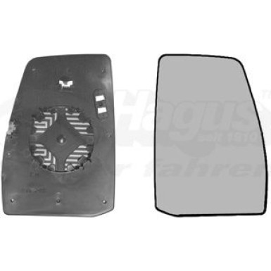 Aussenspiegelglas re Ford Transit Custo konvex OE 1766583 HAGUS Aussenspiegelglas re Ford Transit Custo konvex OE 1766583 HAGUS