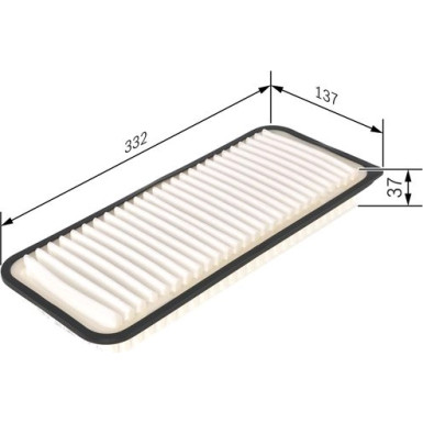 Luftfilter F 026 400 154 Luftfilter F 026 400 154