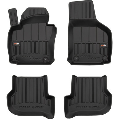 FROGUM Gummischlauchmatten F 3D Skoda Octavia Ii 2004-2013 VW Golf Vi 3D407145