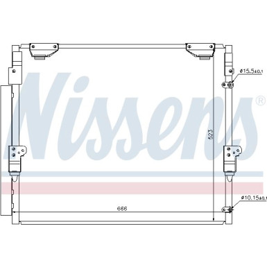Kondensator PKW TOYOTA LAND CRUISER 200 08- 41398 TD FIRST FIT 940304