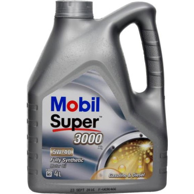 Mobil Super 3000 X1 5W-40 Motoröl 4 Liter 151776