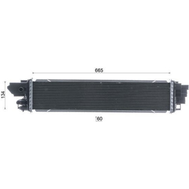 Ladeluftkühler BEHR Premium Line CI 664 000P Ladeluftkühler BEHR Premium Line CI 664 000P