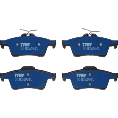 Bremslkötze Electric Blue CITROEN DS5 PEUGEOT 508, 3008 10-18 ELECTRIC BLUE GDB1621BTE Bremslkötze Electric Blue CITROEN DS5 PEUGEOT 508, 3008 10-18 ELECTRIC BLUE GDB1621BTE