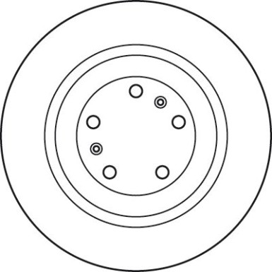 12 482 040 Bremsscheibe HA DF4902S 12 482 040 Bremsscheibe HA DF4902S