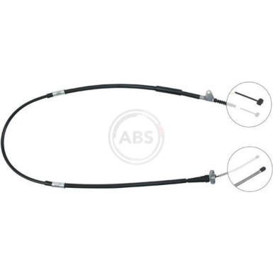 A.B.S. Handbremsseil Seilzug Festellbremse K16048