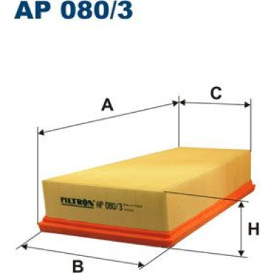 FILTRON Luftfilter AP 080/3