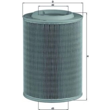 MAHLE Luftfilter LX 314