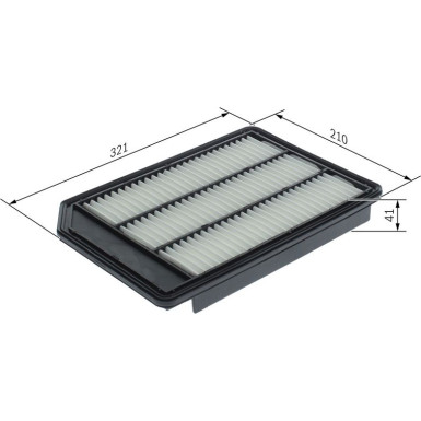 Luftfilter F 026 400 419 Luftfilter F 026 400 419