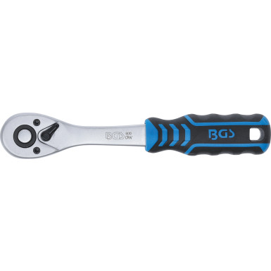 BGS Umschaltknarre feinverzahnt Abtrieb Außenvierkant 6,3 mm (1/4 ) 600