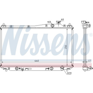 Wasserkühler PKW 68115