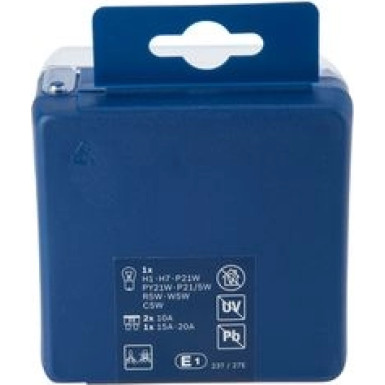 H7/H1 12V Ersatzlampenbox MAXI 1987301120 H7/H1 12V Ersatzlampenbox MAXI 1987301120
