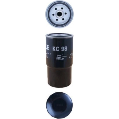 MAHLE Kraftstofffilter KC 98