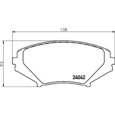 BREMBO Bremsklötze VA MAZDA RX-8 03-12 PRIME LINE P 49 034 BREMBO Bremsklötze VA MAZDA RX-8 03-12 PRIME LINE P 49 034