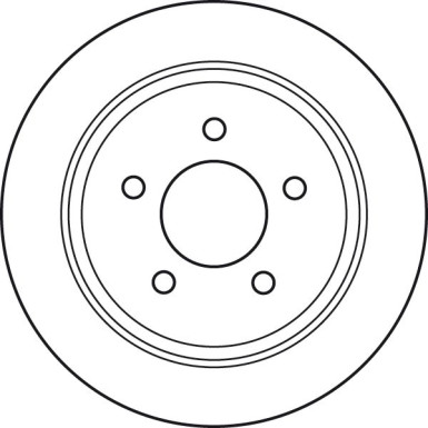 99 482 001 Bremsscheibe HA DF4878 99 482 001 Bremsscheibe HA DF4878