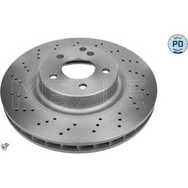 BREMSSCHEIBE DB P. W211/R230 02-12 MEYLE-PD: Advanced performance and design 0835210040/PD