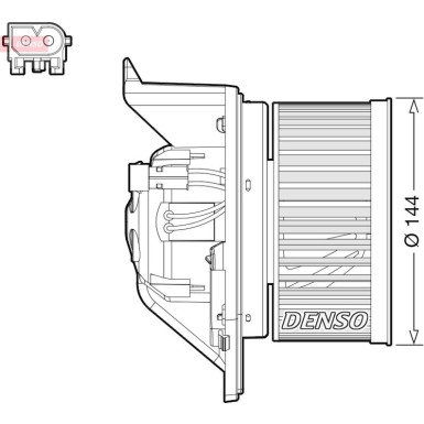 DENSO Innenraumgebläse DEA05005
