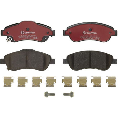 BREMBO Bremsklötze Xtra VA HONDA CR-V 06 XTRA LINE P 28 045X BREMBO Bremsklötze Xtra VA HONDA CR-V 06 XTRA LINE P 28 045X