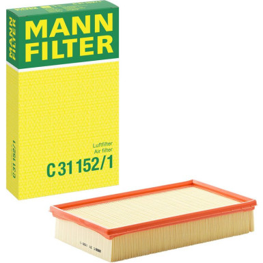 Mann & Hummel Luftfilter PKW AUDI,SEAT,SKODA,VW C 31 152/1