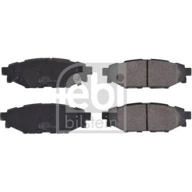 FEBI BILSTEIN Bremsbeläge 116274 FEBI BILSTEIN Bremsbeläge 116274