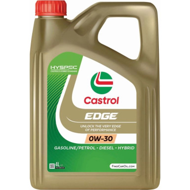 Castrol EDGE 0W-30 4 Liter 15F640 Castrol EDGE 0W-30 4 Liter 15F640