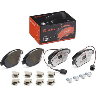 BREMBO Bremsklötze VA FIAT Bravo, Doblo OPEL Combo 06 XTRA LINE P 23 137X BREMBO Bremsklötze VA FIAT Bravo, Doblo OPEL Combo 06 XTRA LINE P 23 137X