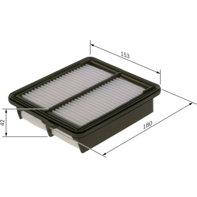 Luftfiltereinsatz F 026 400 224