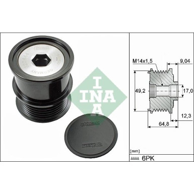 Generatorfreilauf 535 0284 10 Generatorfreilauf 535 0284 10