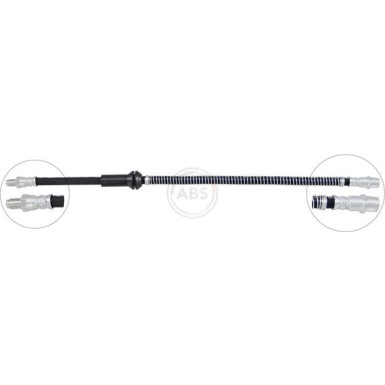 A.B.S. Bremsschlauch SL 7033