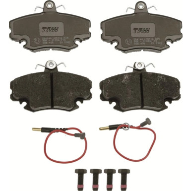 Bremsklötze VA RENAULT Megane,Clio,DACIA 90 COTEC GDB400 Bremsklötze VA RENAULT Megane,Clio,DACIA 90 COTEC GDB400