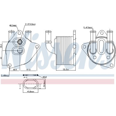 Ölkühler PKW 91223 Ölkühler PKW 91223
