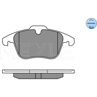 Bremsbelagsatz Ford P. Mondeo 07 MEYLE-ORIGINAL: True to OE 252412319 Bremsbelagsatz Ford P. Mondeo 07 MEYLE-ORIGINAL: True to OE 252412319
