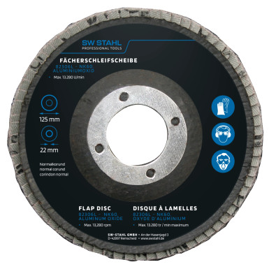 SW-Stahl Schleifscheibe, Durchmesser 125 mm 82306L