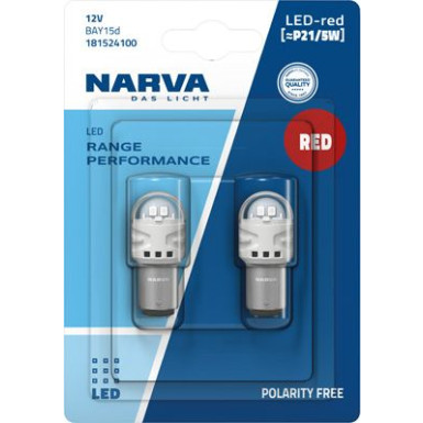 NARVA Glühlampe, Brems-/Schlußlicht 181524100 Range Performance LED-SI