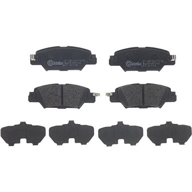 BREMBO Bremsklötze HA P 49 053 BREMBO Bremsklötze HA P 49 053