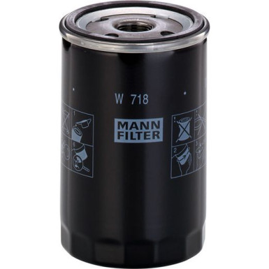 Mann & Hummel Ölfilter PKW W 718 Mann & Hummel Ölfilter PKW W 718
