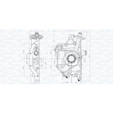 MAGNETI MARELLI Ölpumpe 351516000114 MAGNETI MARELLI Ölpumpe 351516000114