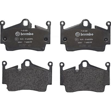 BREMBO Bremsklötze HA P 65 028 BREMBO Bremsklötze HA P 65 028