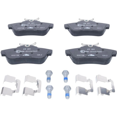 Bremsbelagsatz Citroen T. Jumpy 1.6-2.0 Hdi 07 13.0460-2739.2