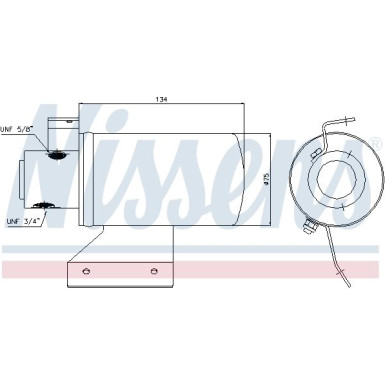 Trockner PKW VW Passat 95-97 95053