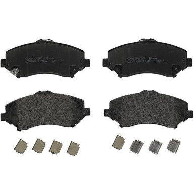 BREMBO Bremsklötze VA P 11 022 BREMBO Bremsklötze VA P 11 022