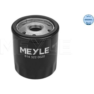 Ölfilter Opel Astra K (06/1 MEYLE-ORIGINAL: True to OE 6143220020 Ölfilter Opel Astra K (06/1 MEYLE-ORIGINAL: True to OE 6143220020