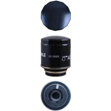 MAHLE Ölfilter OC 593/3 MAHLE Ölfilter OC 593/3
