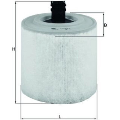 MAHLE Luftfilter LX 3015/16