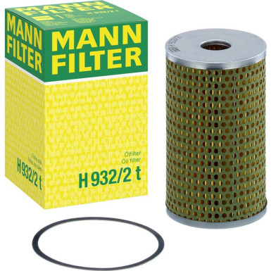 Mann & Hummel Ölfilter LKW H 932/2 T Mann & Hummel Ölfilter LKW H 932/2 T
