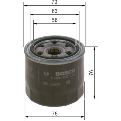 Ölfilter F 026 407 124