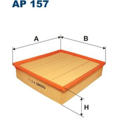 FILTRON Luftfilter AP 157